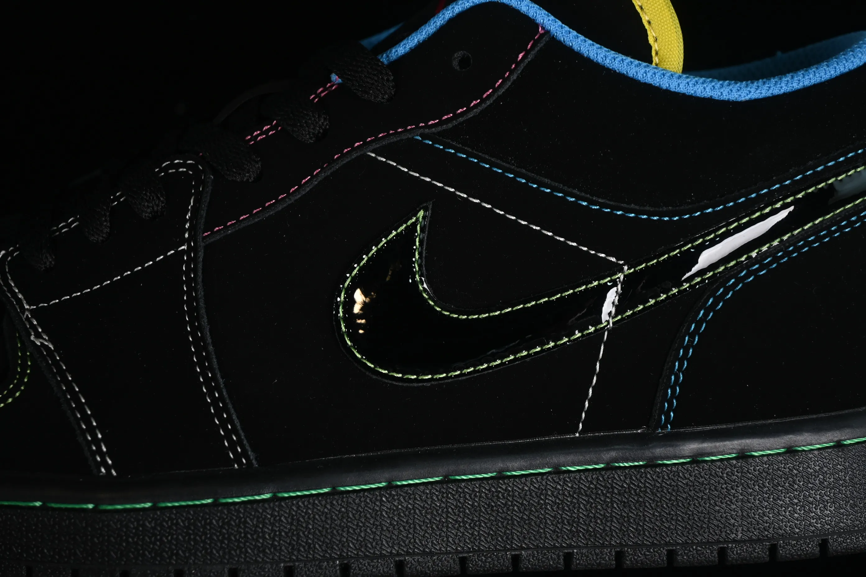 All categories Air Jordan Jordan series basketball shoes Air Jordan 1 Low Air Jordan 1 Low AJ1 Joe 1 black and green low-top cultural basketball shoes 338145-003